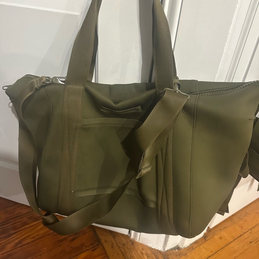 Dagne Dover large olive tote